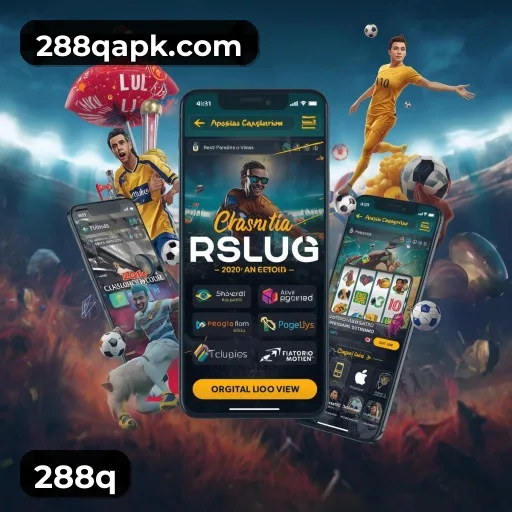 Aplicativo móvel 288q para iOS e Android